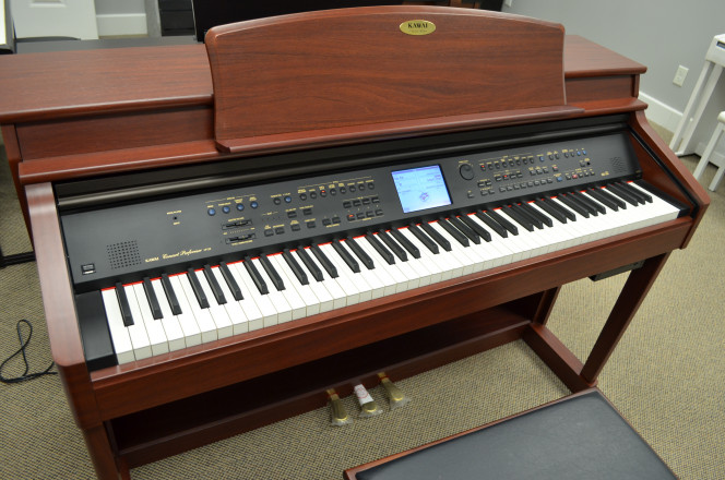 Kawai CP139 digital ensemble piano, mahogany